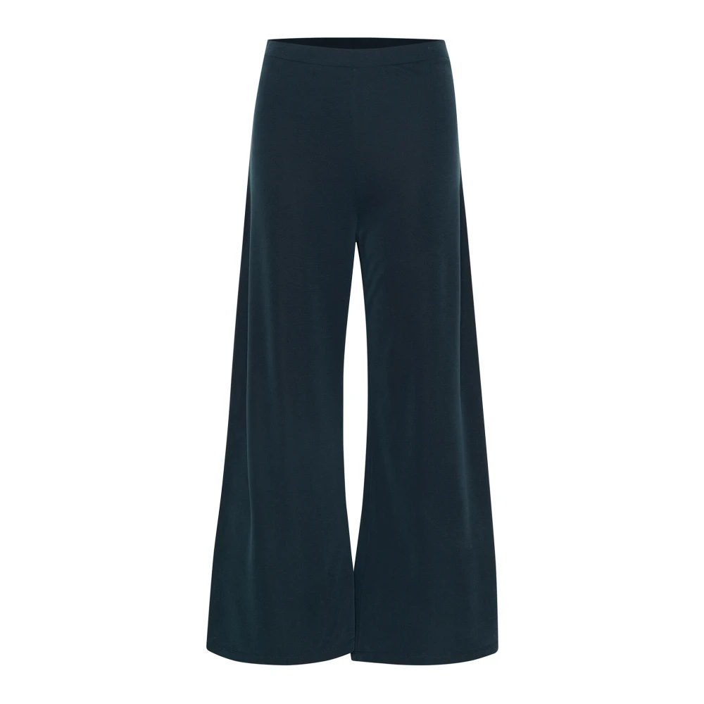 Part Two Wide Trousers Blue Dames