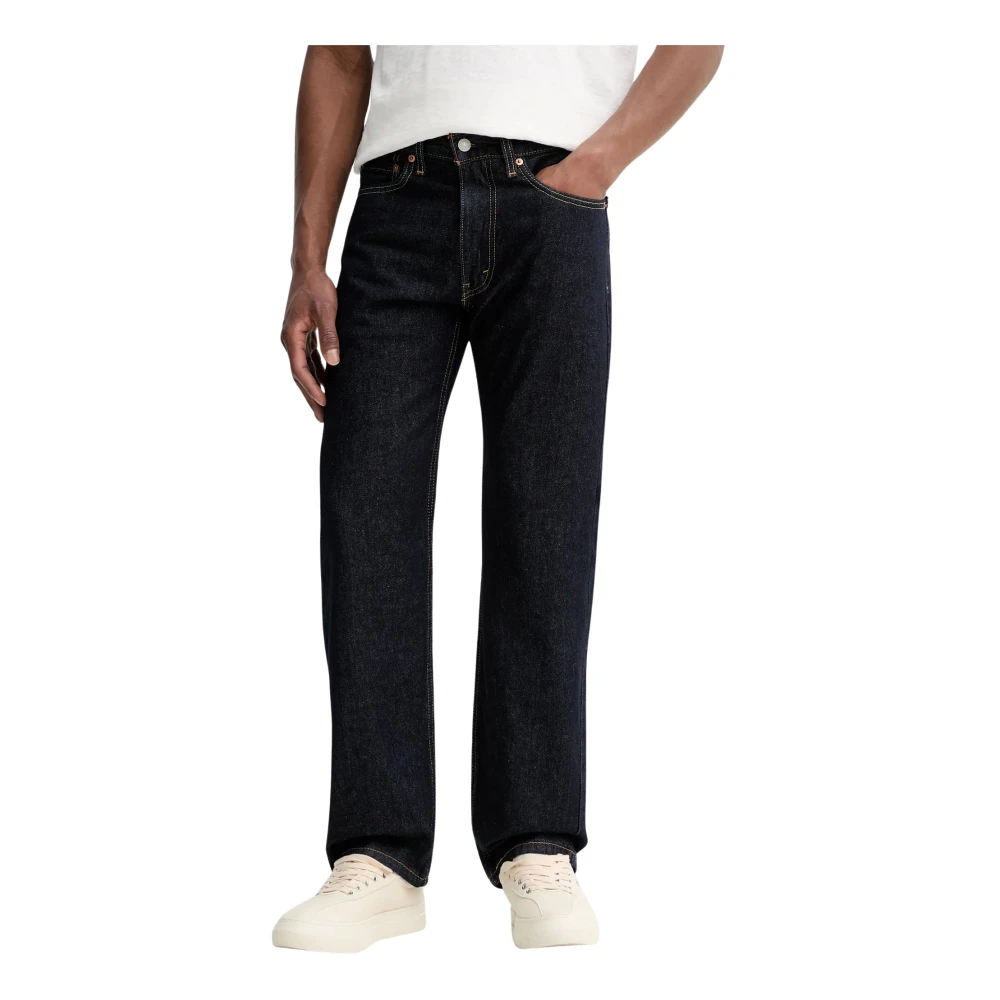 Levi's - 555 Relaxed Gerades Jeans - Jeans - Herren - Blau - W32 L34 - Bild 4
