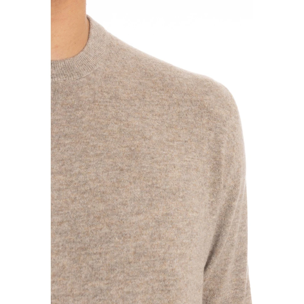 Ballantyne Kasjmier Crewneck Trui Duif Grijs Gray Heren