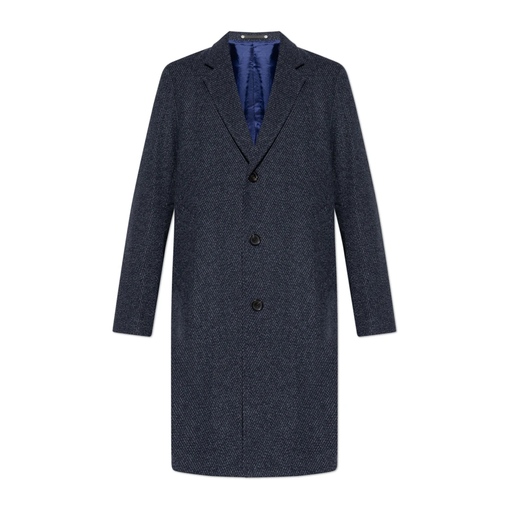Ps By Paul Smith Herren Blau Mäntel, 2XLgröße: