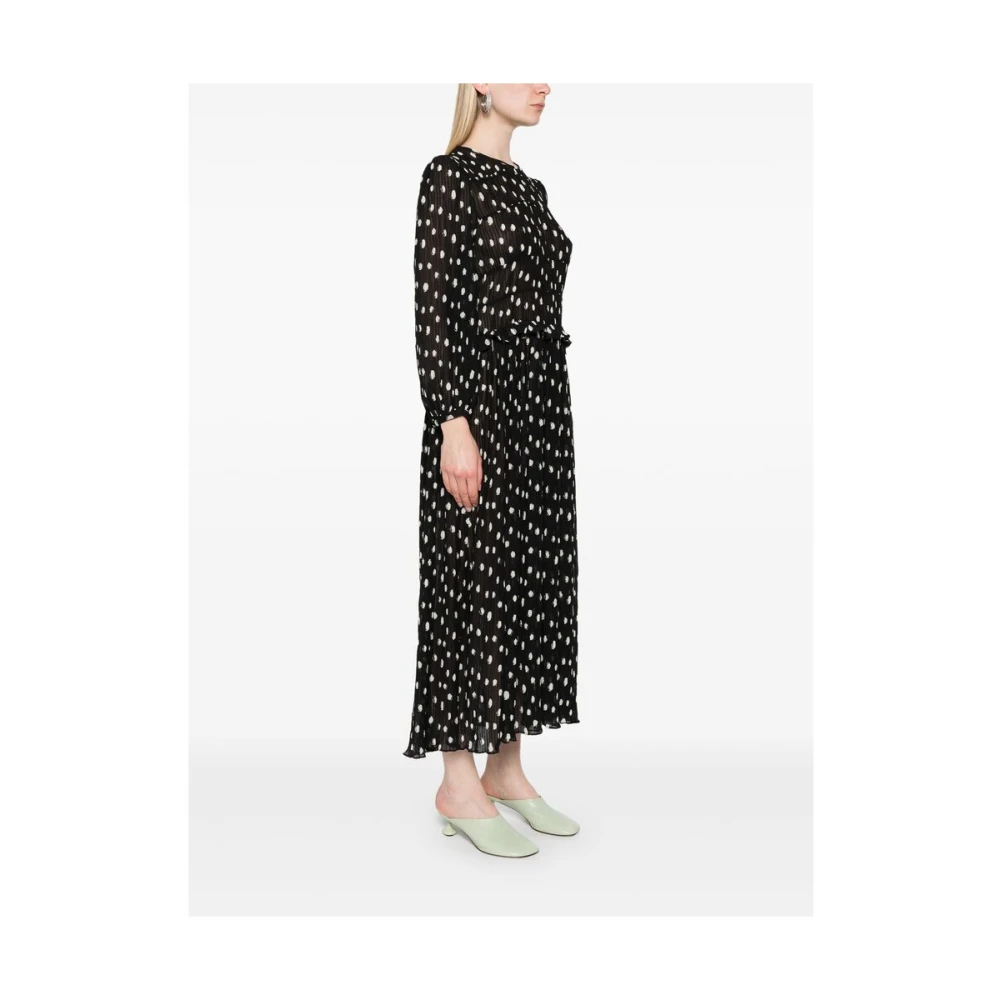 BAUM UND PFERDGARTEN Zwarte Upcycled Jurk Mode Black Dames