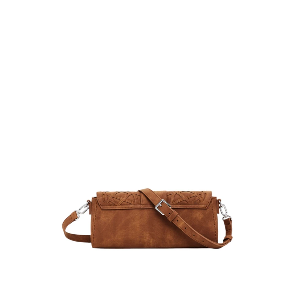 Desigual Dames Schoudertas Oasis Eden Stijl Brown Dames
