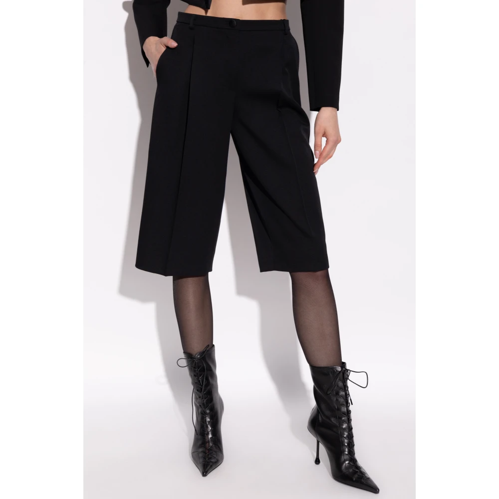 Dolce & Gabbana Wollen bermuda shorts Black Dames