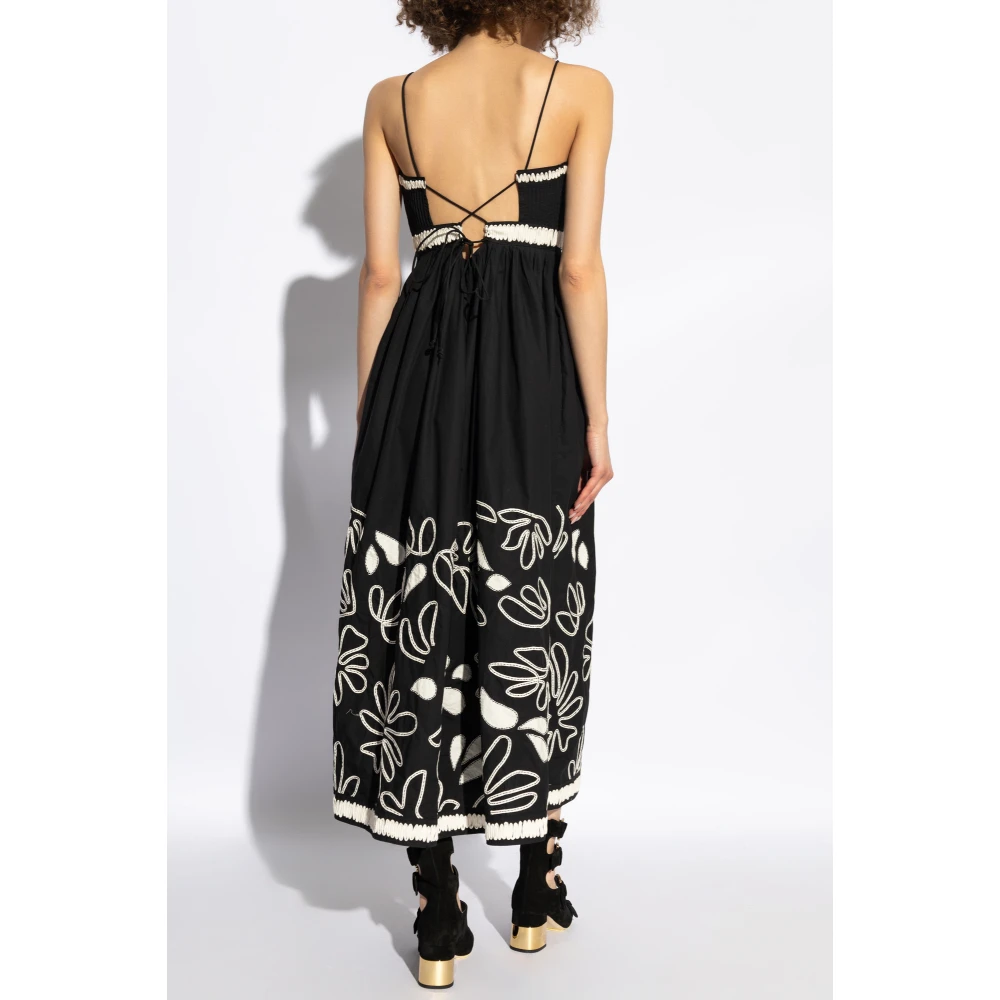Ulla Johnson Jurk met bandjes Black Dames