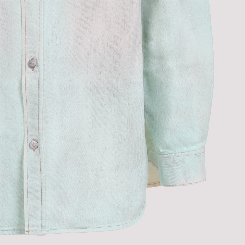 Acne Studios Mint Groen Shirt voor Mannen Green Heren