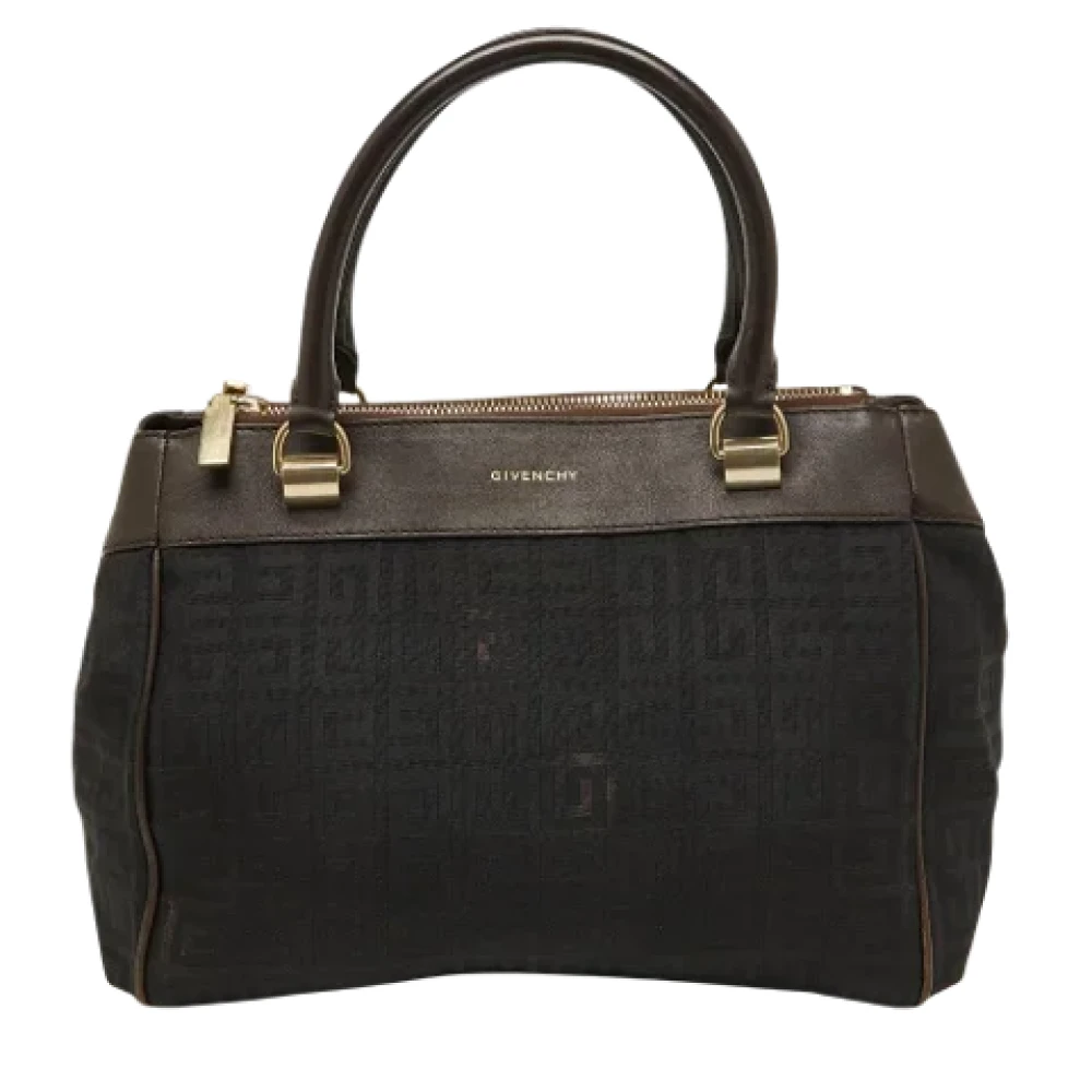 Givenchy Pre-owned Leather handbags Brown Dames