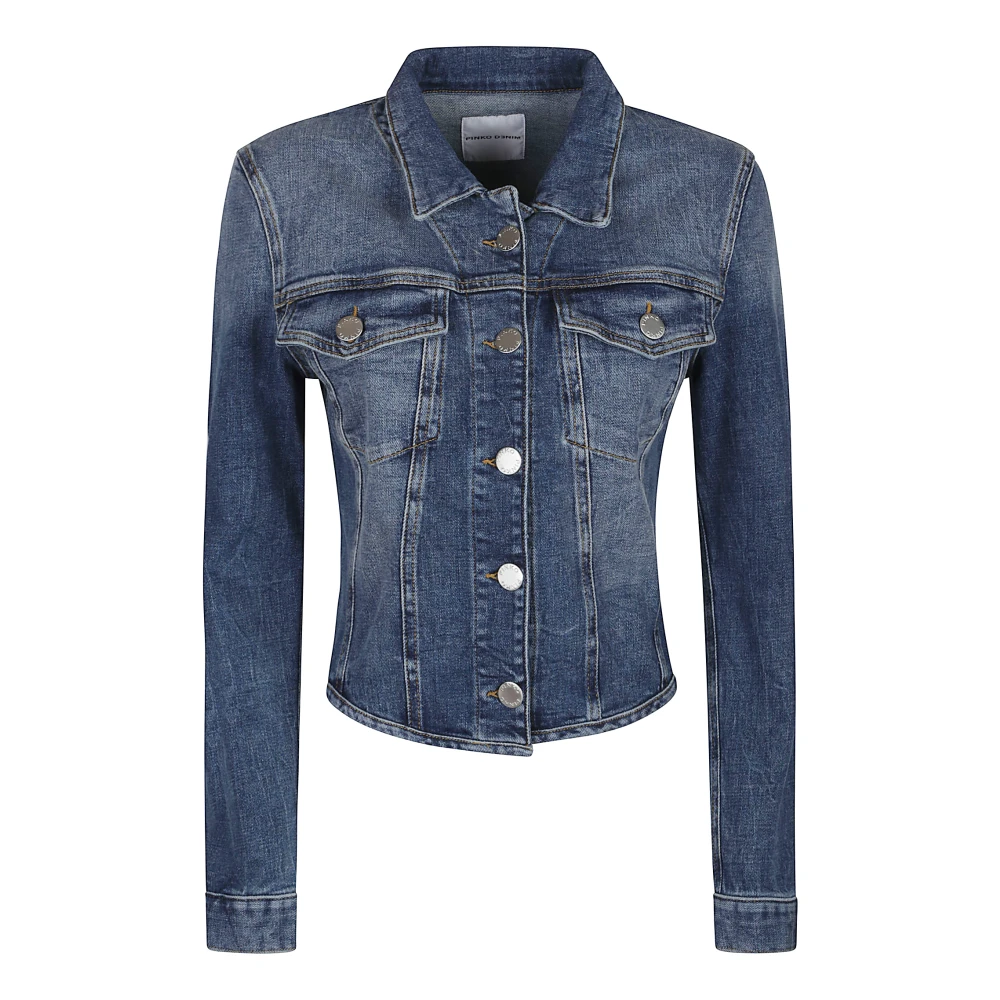 Jackets > Denim Jackets - - Pinko - Modalova