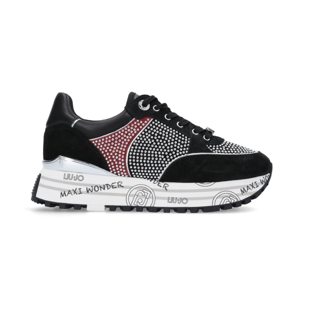 Liu Jo Maxi Wonder Sneakers Dames Schoenen Zwart
