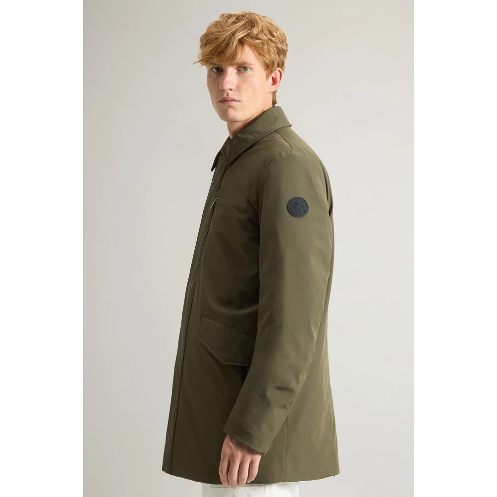 Woolrich Groene Urban Tech Softshell Jas Green Heren