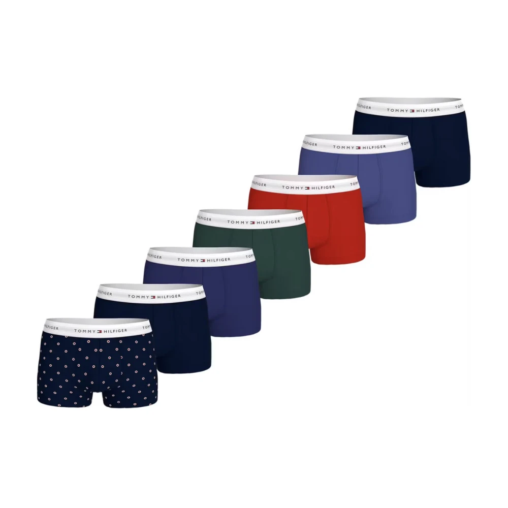 Tommy Hilfiger 7-Pack Stretch Katoenen Boxers Multicolor Heren