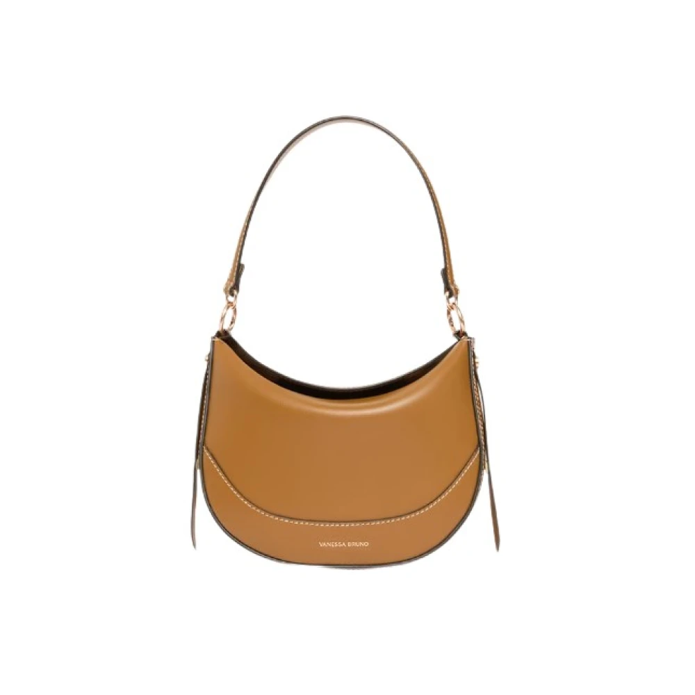 Vanessa Bruno Witte leren crossbody tas Brown Dames