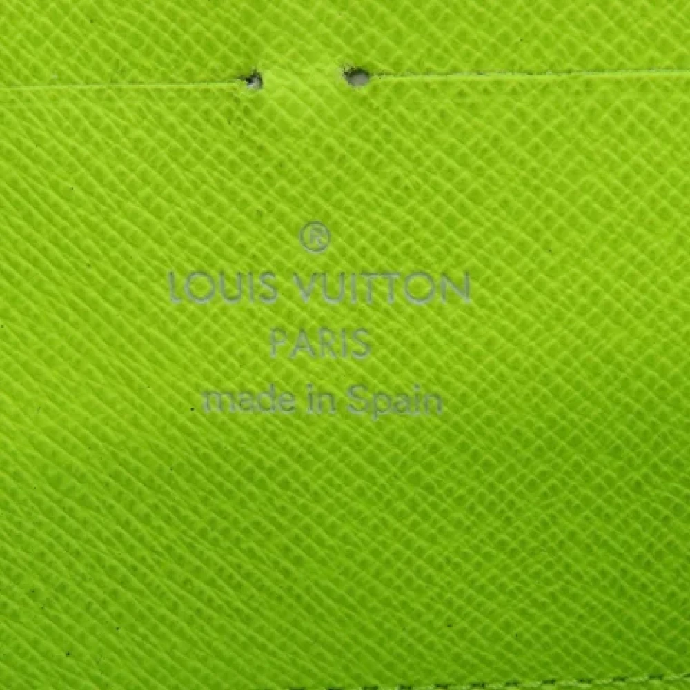 Louis Vuitton Vintage Pre-owned Canvas wallets Black Dames