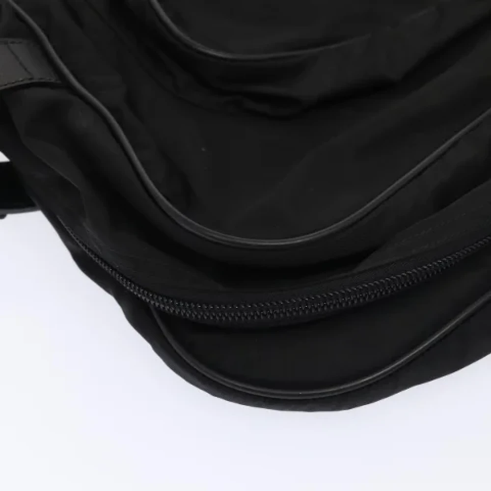 Prada Vintage Pre-owned Fabric travel-bags Black Dames
