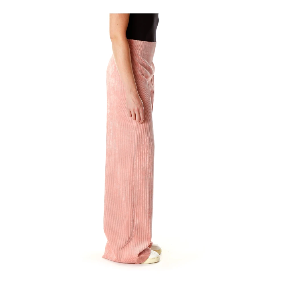 drykorn Wijde Corduroy Broek Pink Dames