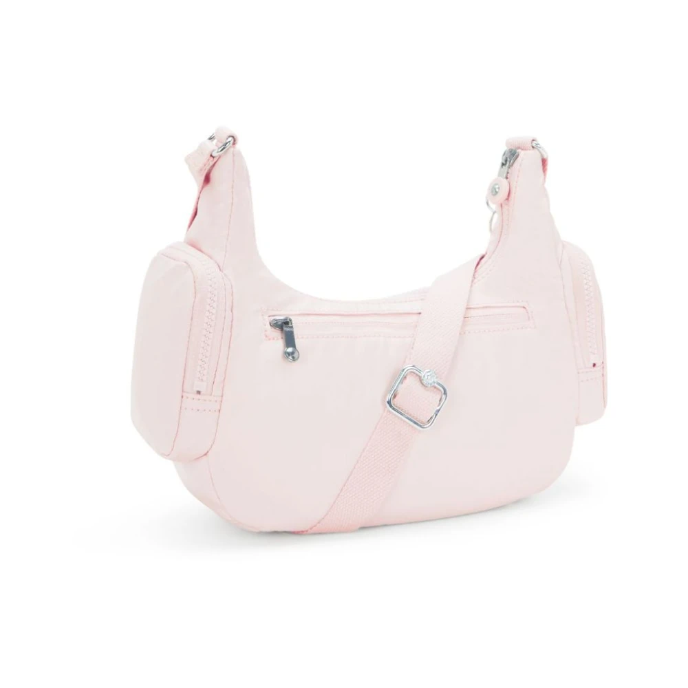 Kipling Stijlvolle Schoudertas met Meerdere Zakken Pink Dames