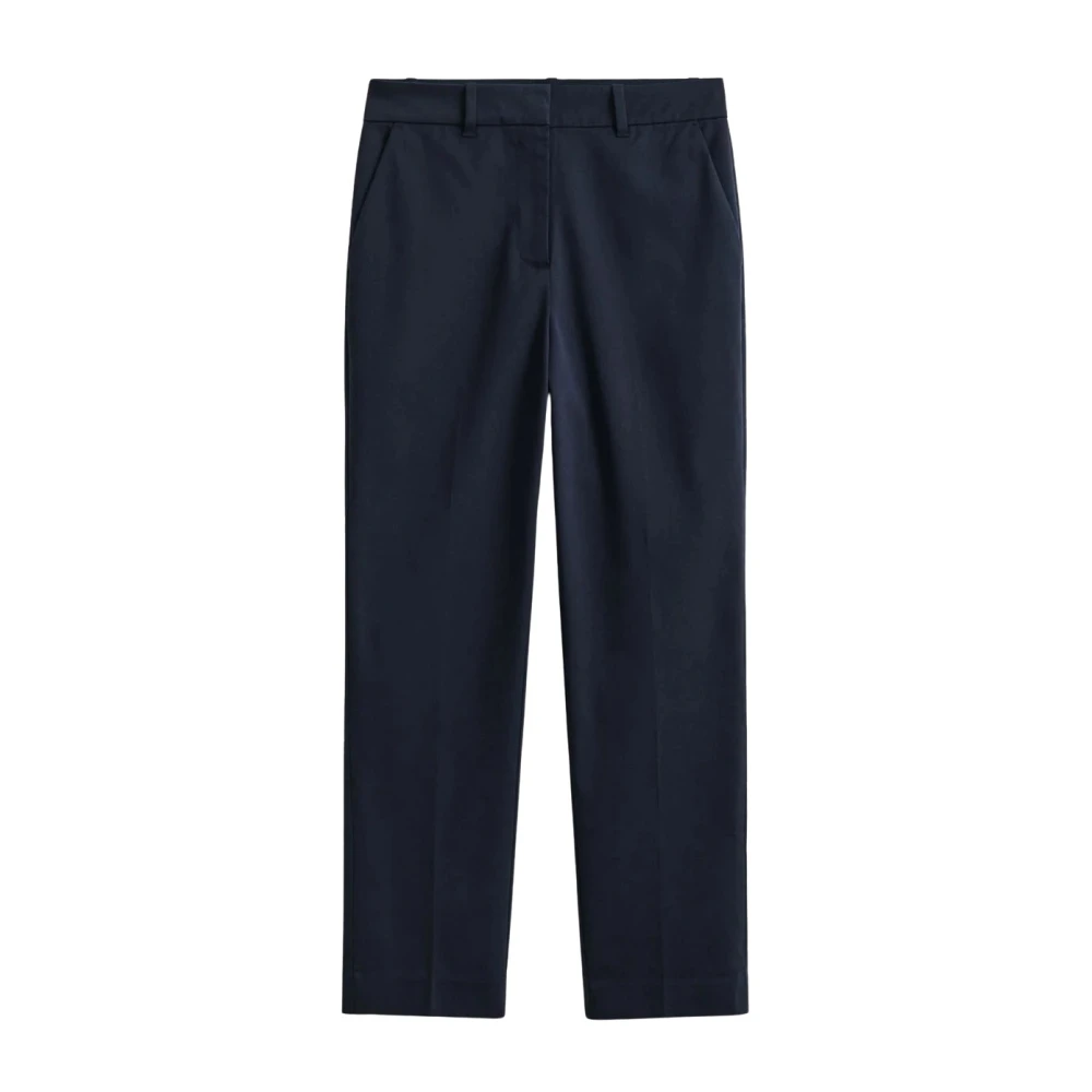 Gant , Straight Trousers, Female, Blue, 2XL, Straight Trousers