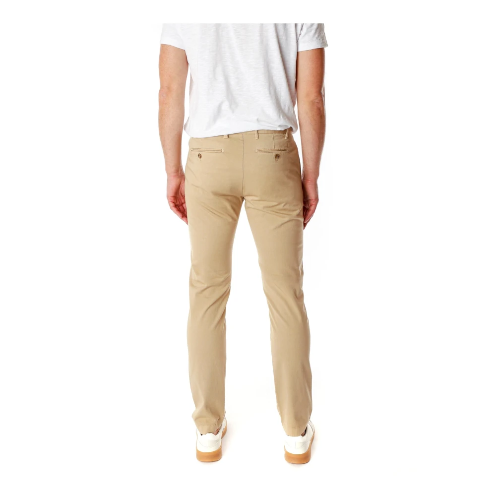 closed Chinos Beige Heren