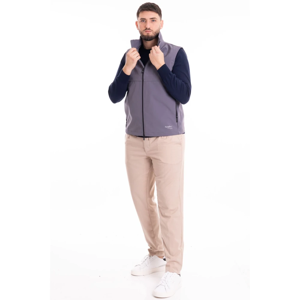 RefrigiWear Mouwloos Herenjack Gray Heren