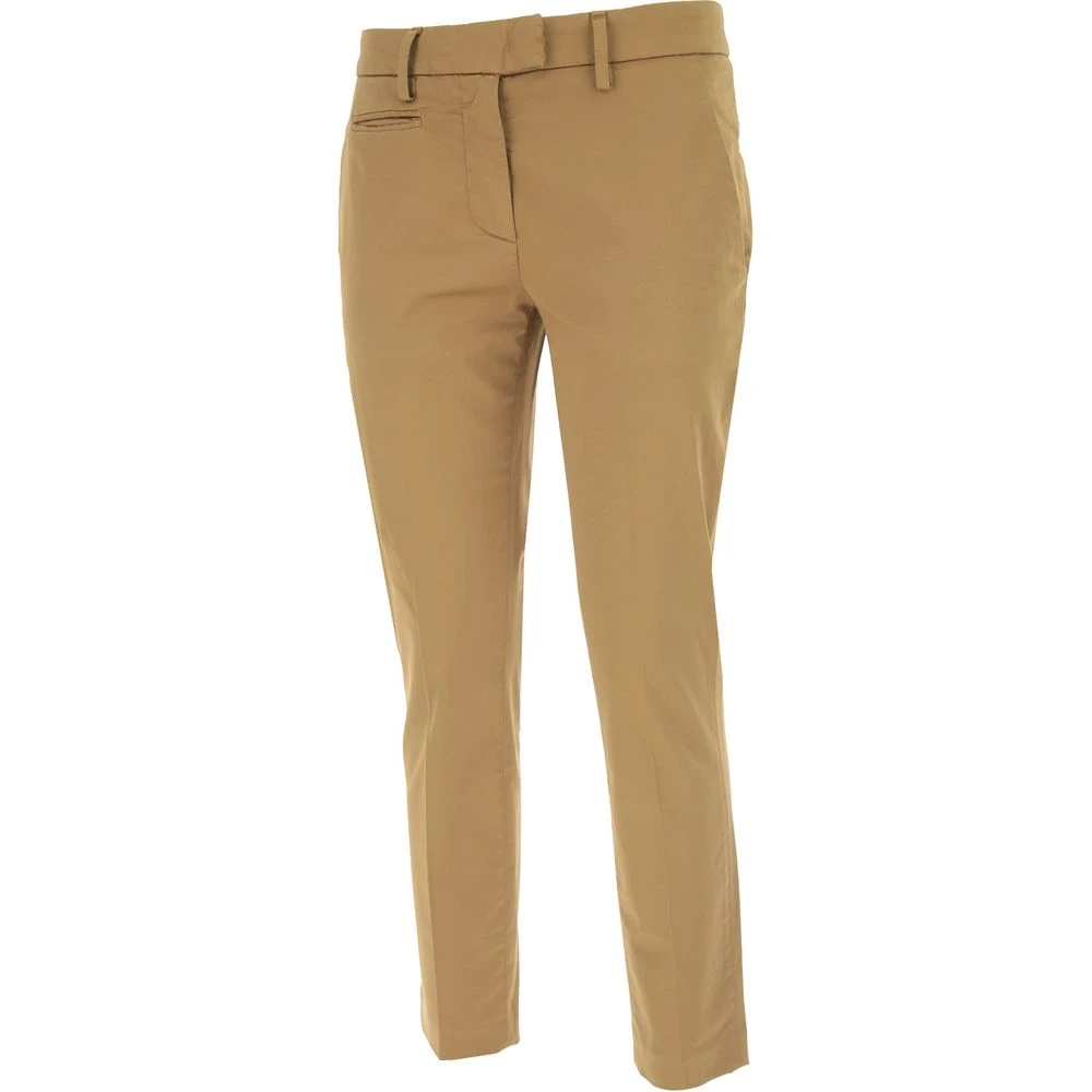 Dondup Bruine Katoenen Jeans Broek Brown Dames