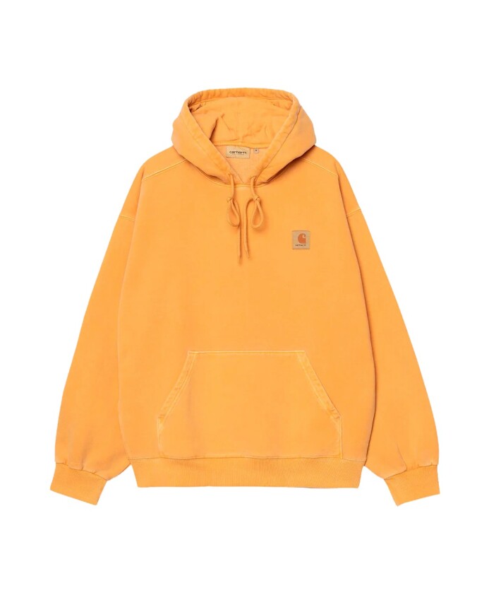 sweat-a-capuche-jaune-avec-logo