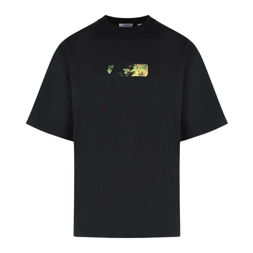 OFF WHITE | T-shirt Spices Arrow Skate in jersey di cotone nero | Man | XL - Immagine 5