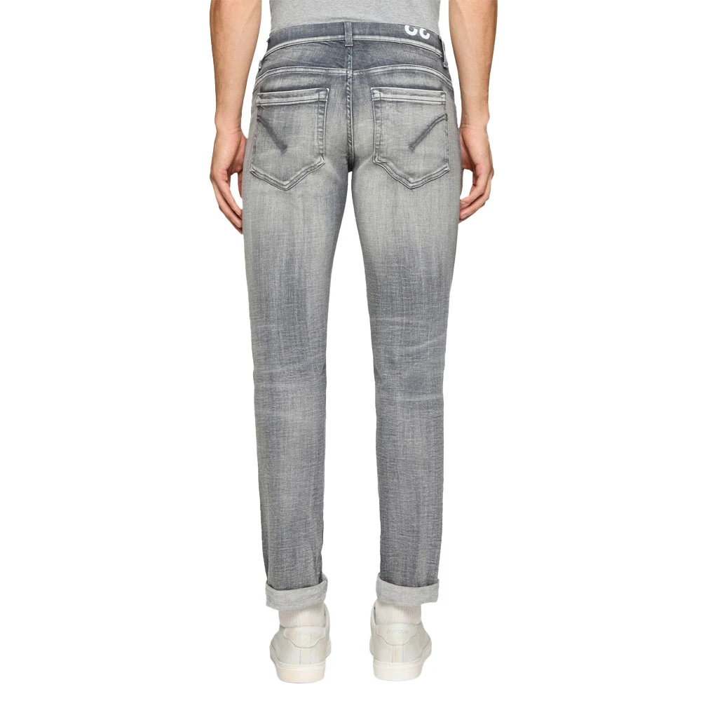 Dondup Skinny Fit George Jeans Gray Heren