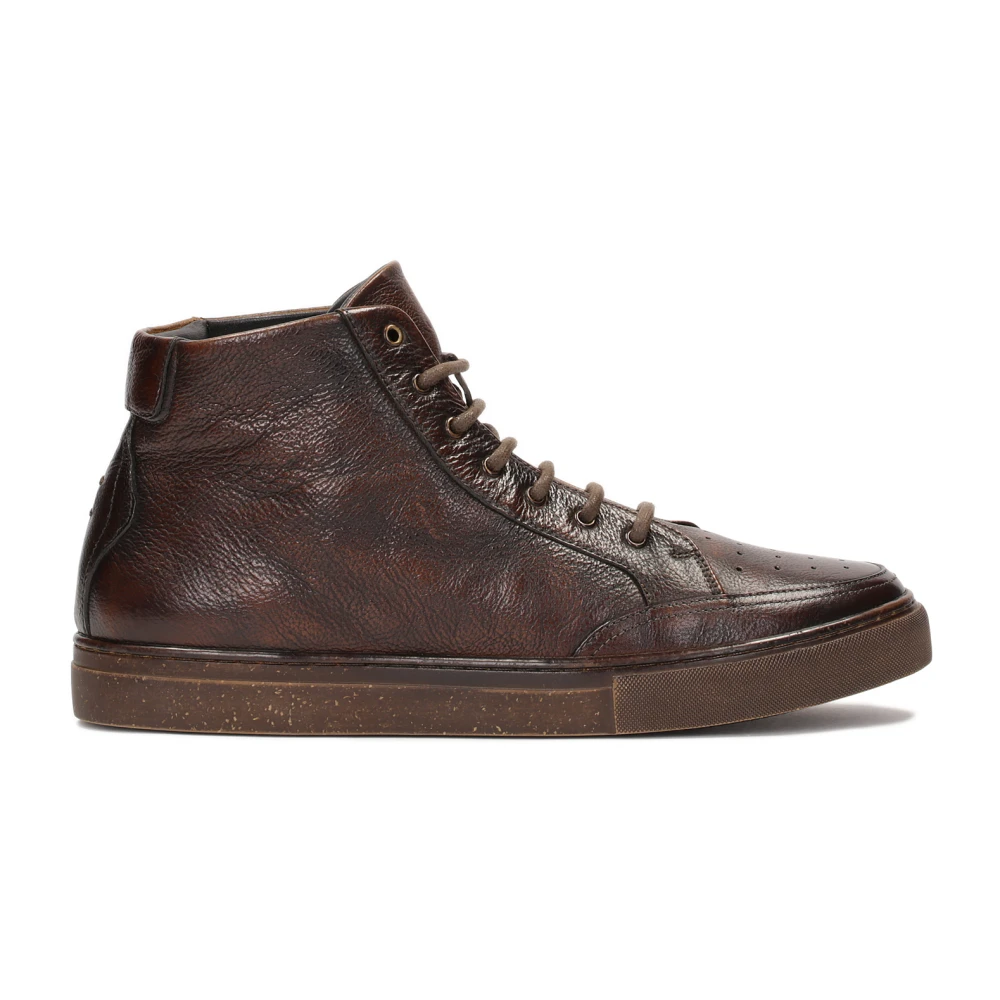 Kazar Bruine veterschoenen voor de enkel Heren Schoenen