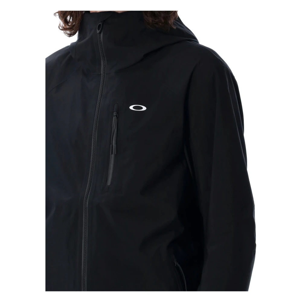 Oakley Zwart Skiwear Jas Aw24 Black Heren