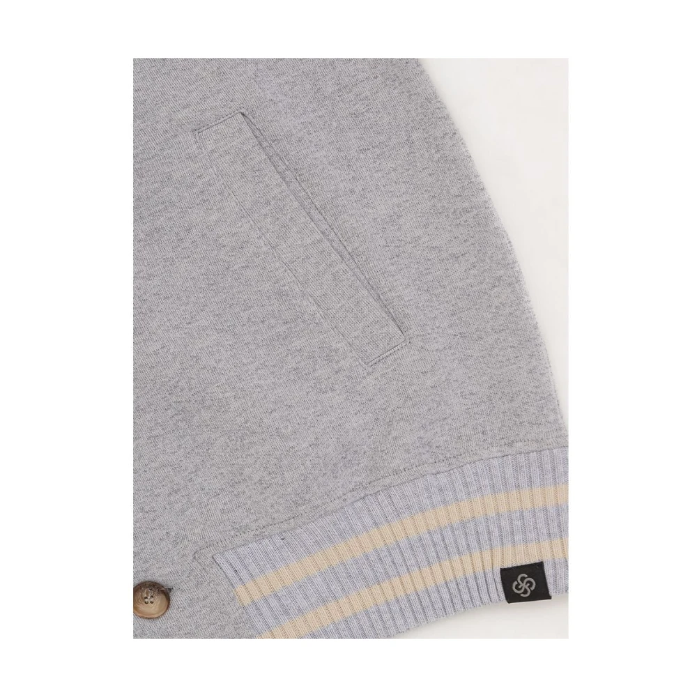 Gran Sasso Grijze Katoenen Jas Gray Heren