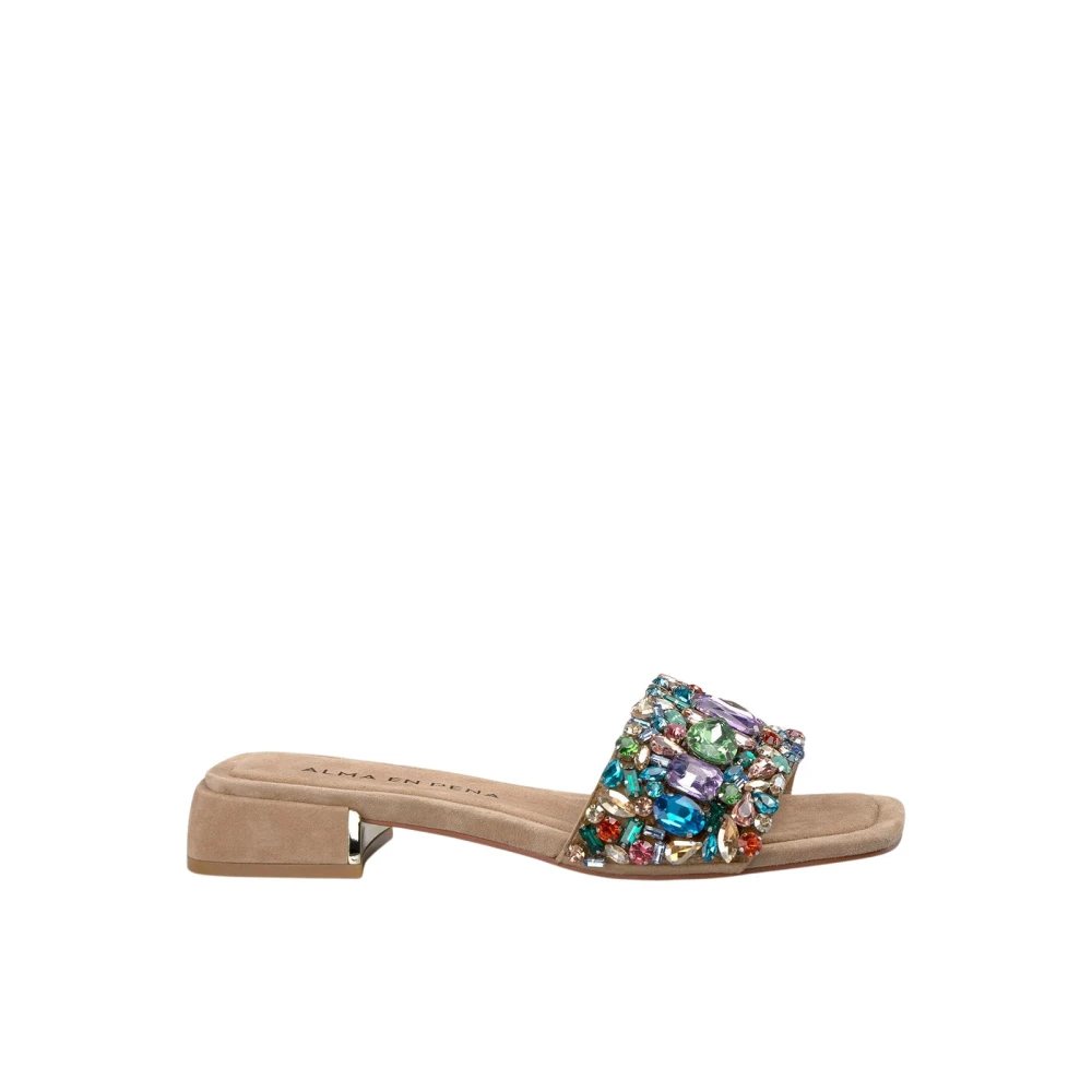 Shoes > Flip Flops & Sliders > Sliders - - Alma EN Pena - Modalova