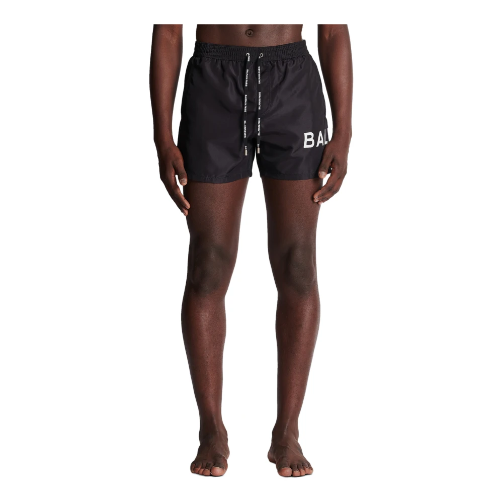 Balmain Zwemshorts Black Heren