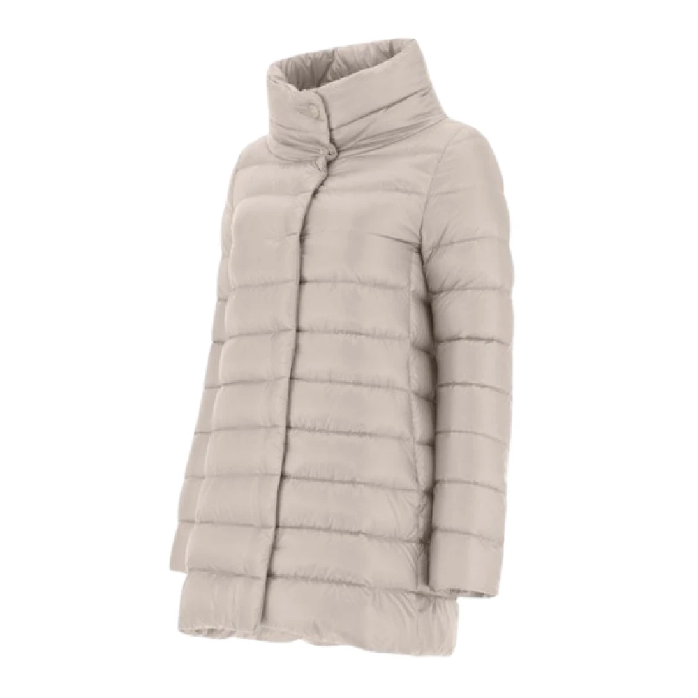 Herno Beige A-Shape Donsjas Beige Dames