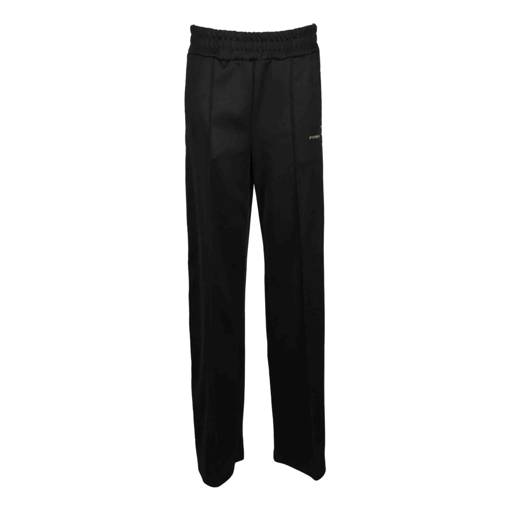 Pinko Stijlvolle katoenen broek Black Dames