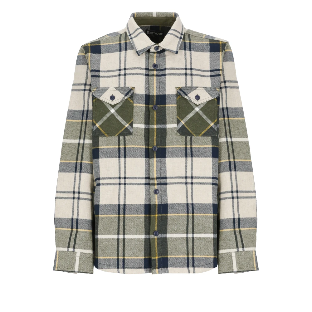 Barbour Multicolor Tartan Katoenen Overhemd met Kraag Multicolor Heren