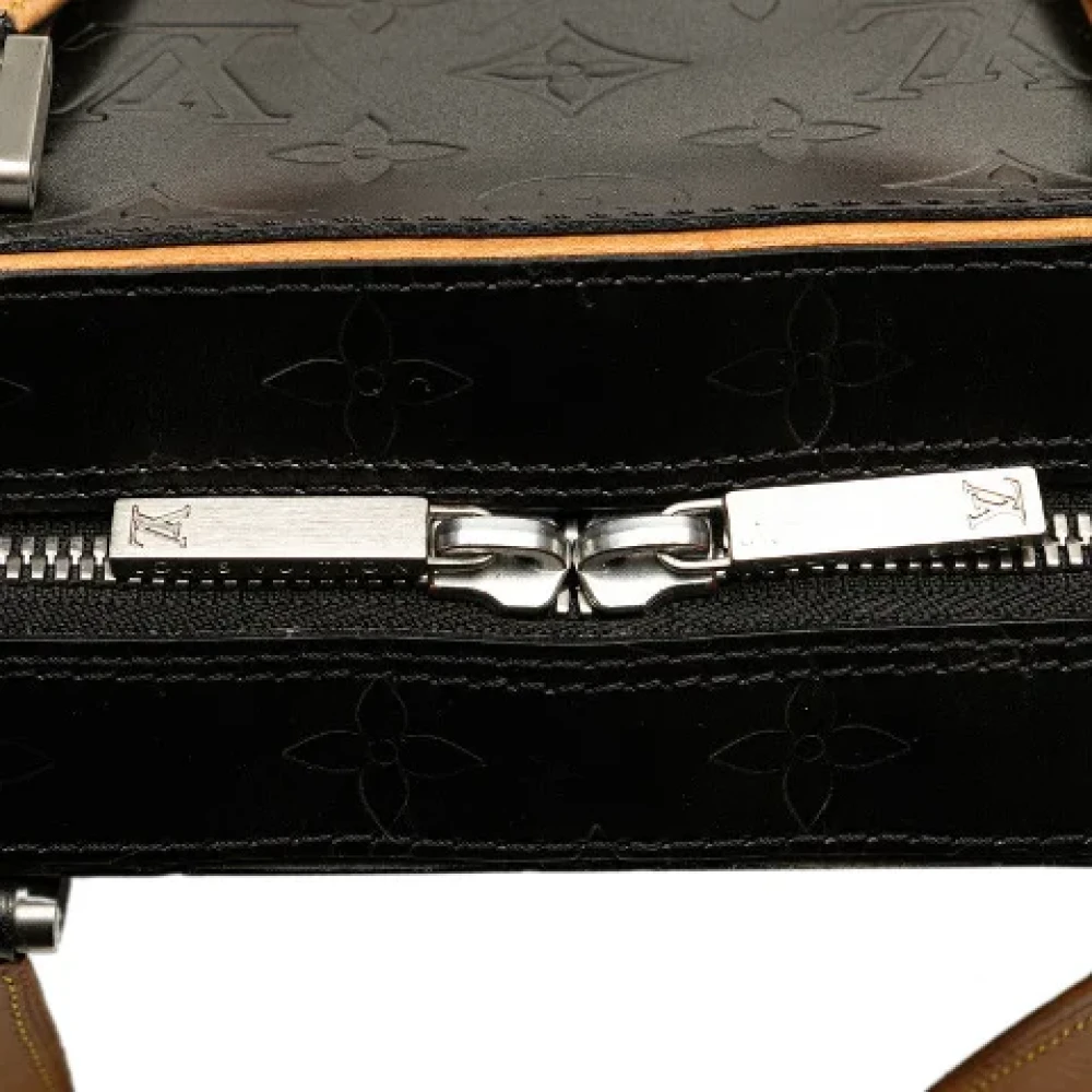 Louis Vuitton Vintage Pre-owned Leather handbags Black Dames