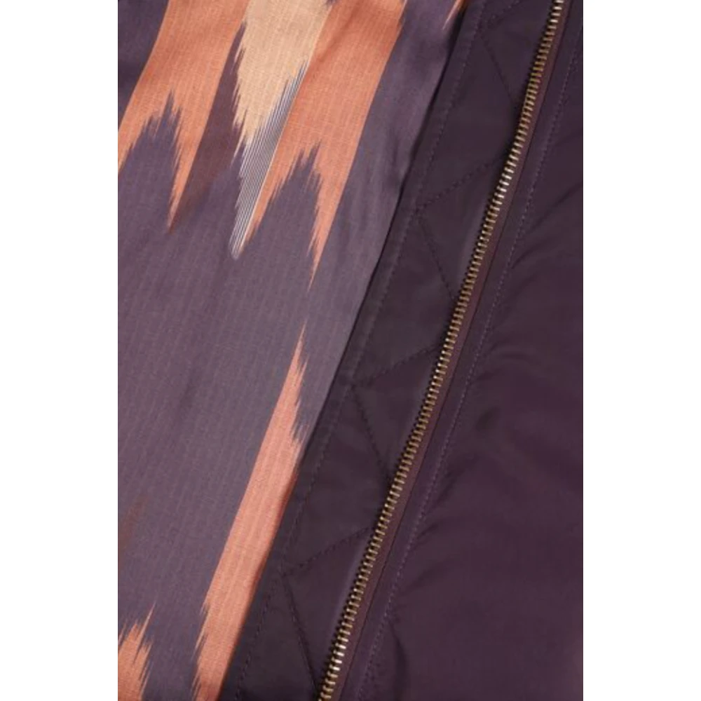 bazar deluxe Oversized Fit Bomberjack Tweewegrits Purple Dames