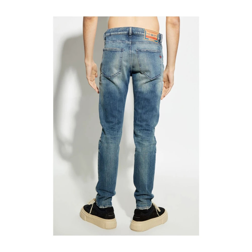 Diesel Blauwe Jeans voor Mannen Blue Heren