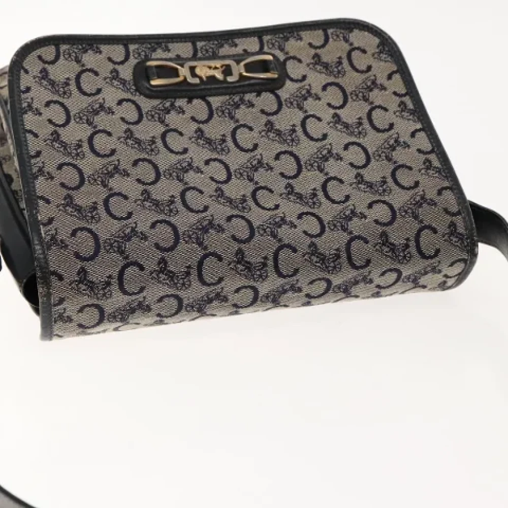 Celine Vintage Pre-owned Canvas celine-bags Blue Dames