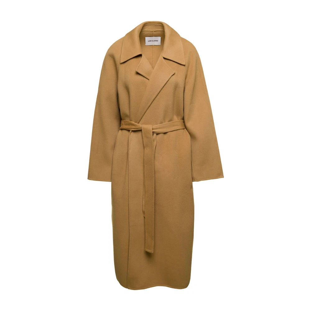 LOW Classic Belted Coats Beige Dames