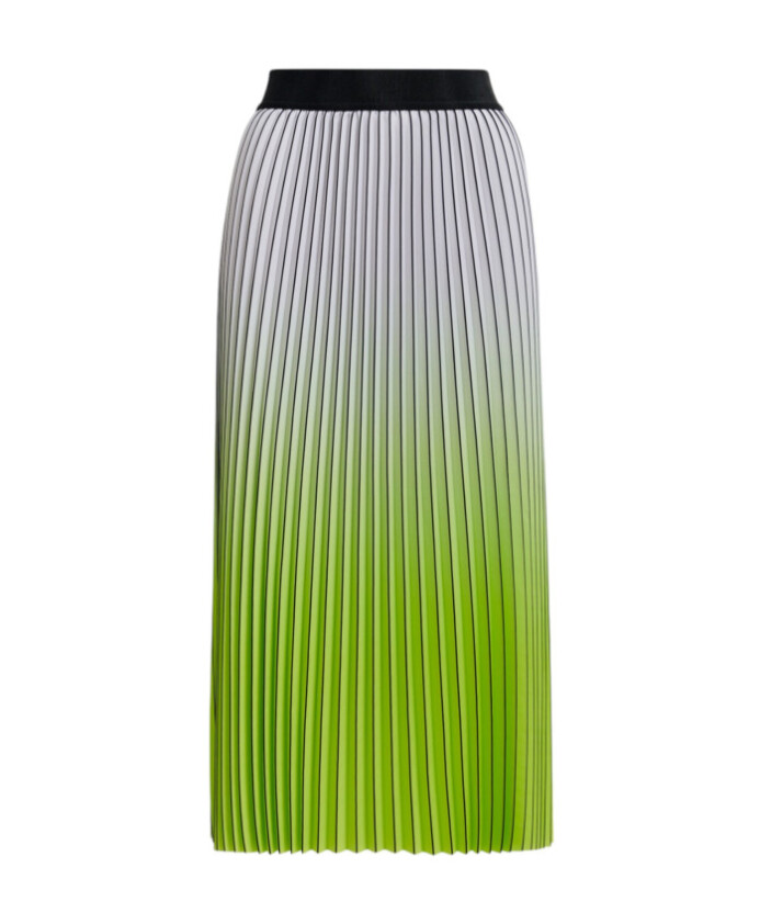 gradient-pleated-skirt
