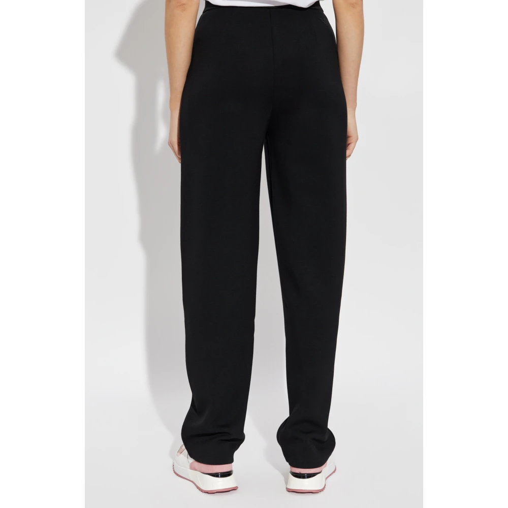 Emporio Armani Broek met logo Black Dames