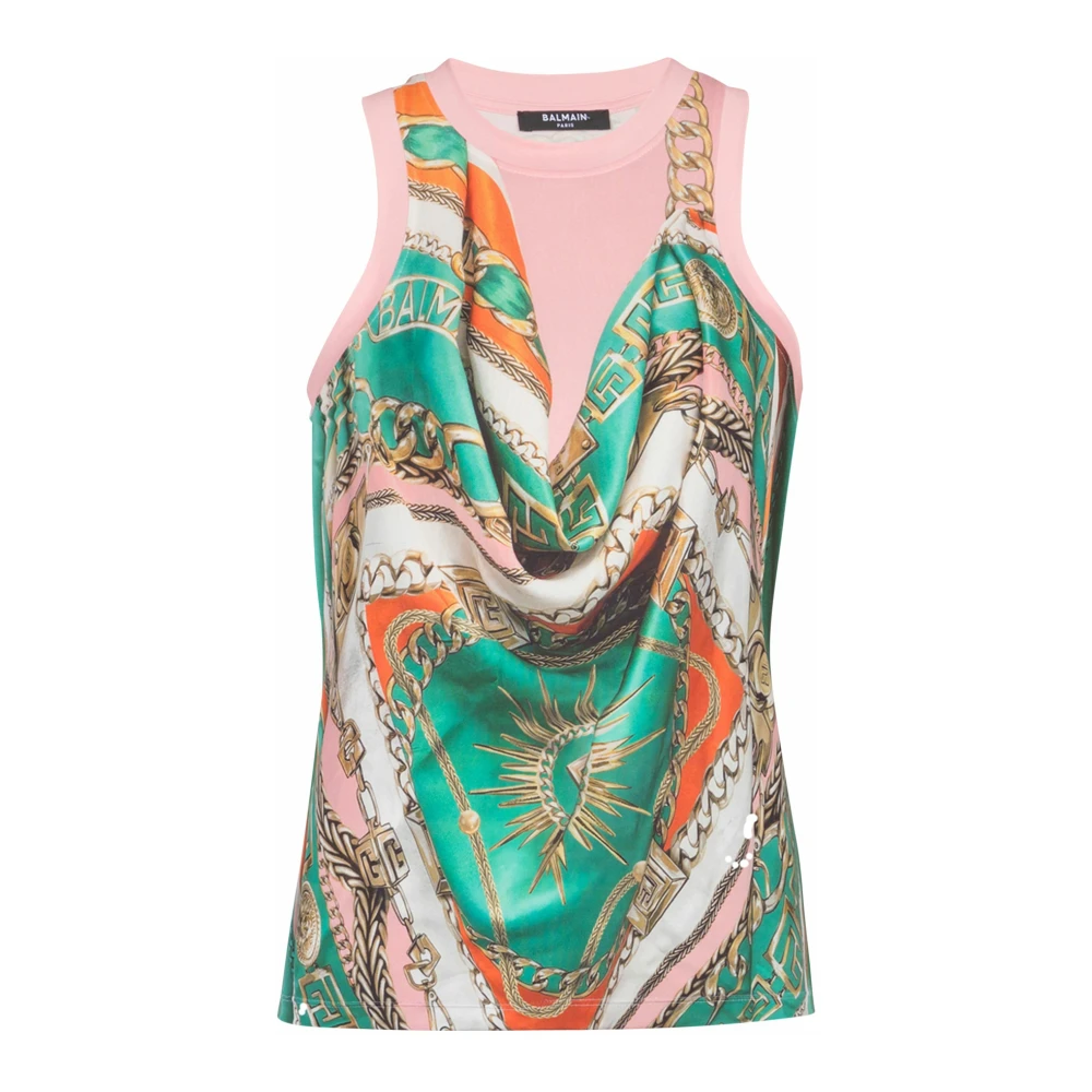 Tops > Sleeveless Tops - - Balmain - Modalova