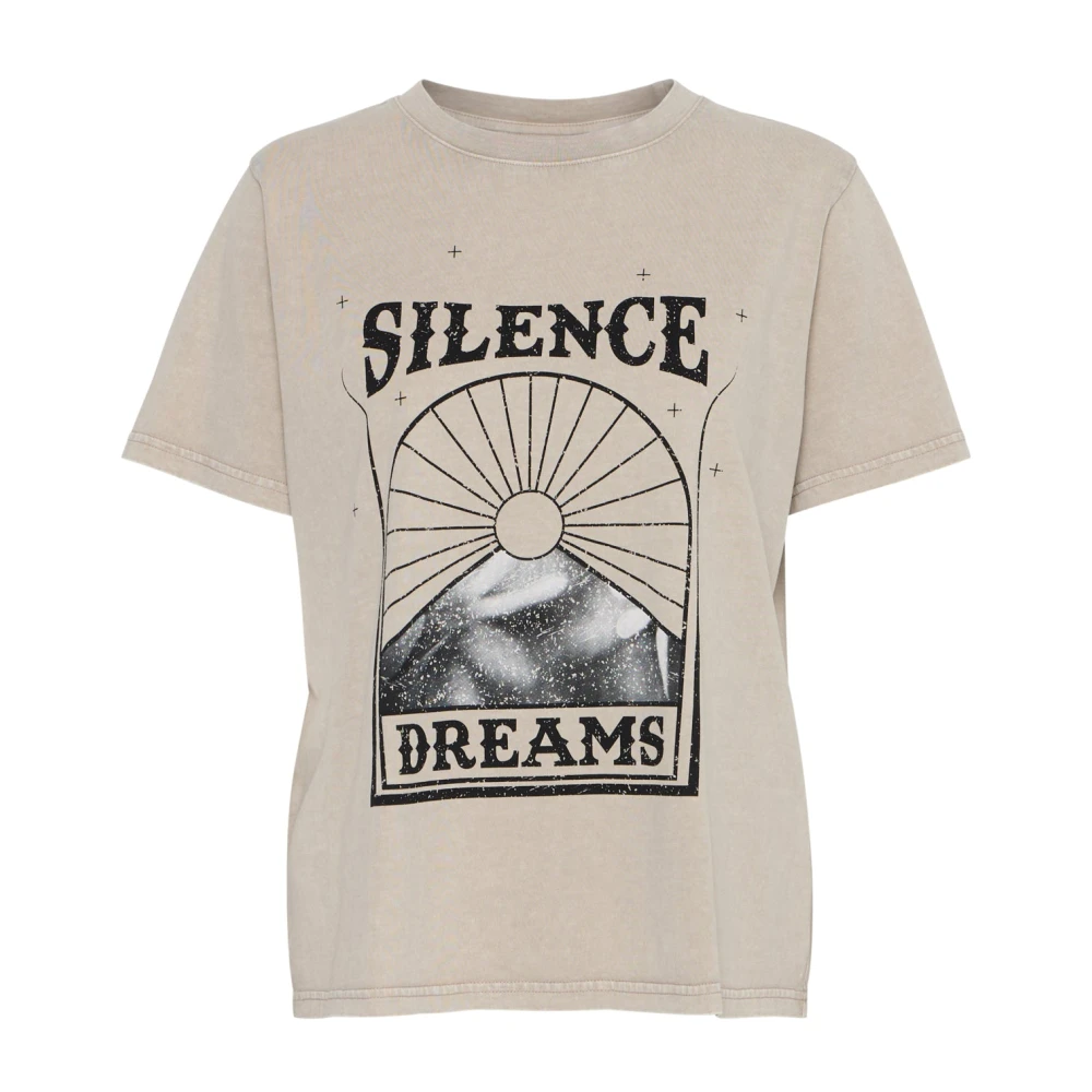 Ichi Donna Beige T-Shirt Da Narini Ss2 - Immagine 2
