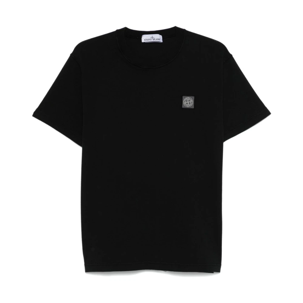 Stone Island Herr T-shirts & Polos i Nero Black, Herr