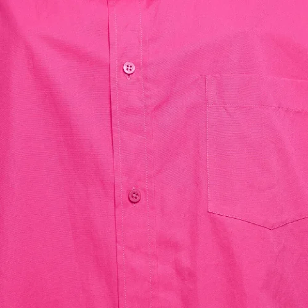 Balenciaga Vintage Pre-owned Cotton tops Pink Dames