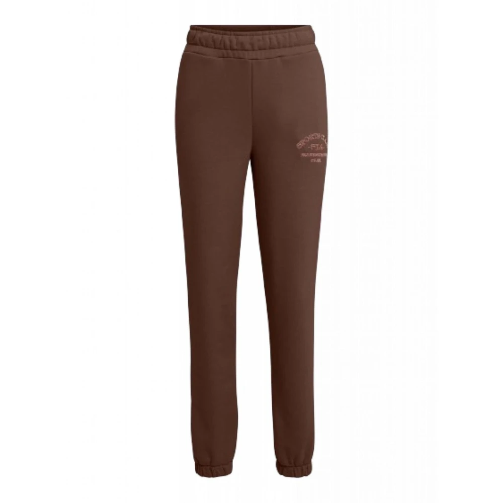Fila Katoenen Lange Broek Brown Heren