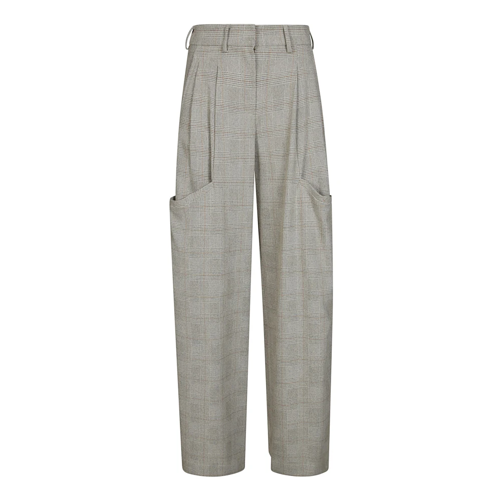 Jejia Stijlvolle Ryan Pantalone met Pinces Beige Dames