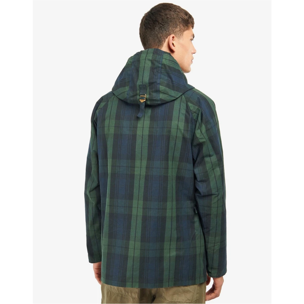 Barbour Cullins Casual Gewaxte Jas Blackwatch Multicolor Heren