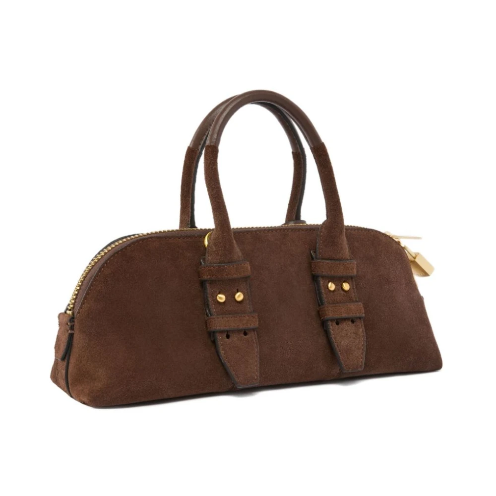 Pinko Bolso Bowling Bags Mujer Marrón 