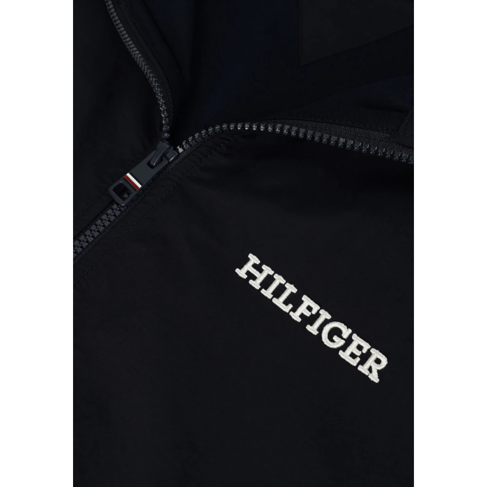 Tommy Hilfiger Blauw Mix Media H Vest Blue Heren